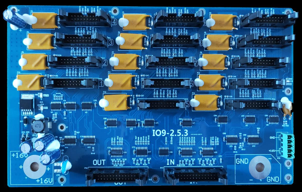 RS-IO9 / RS-IO18 组件分配板